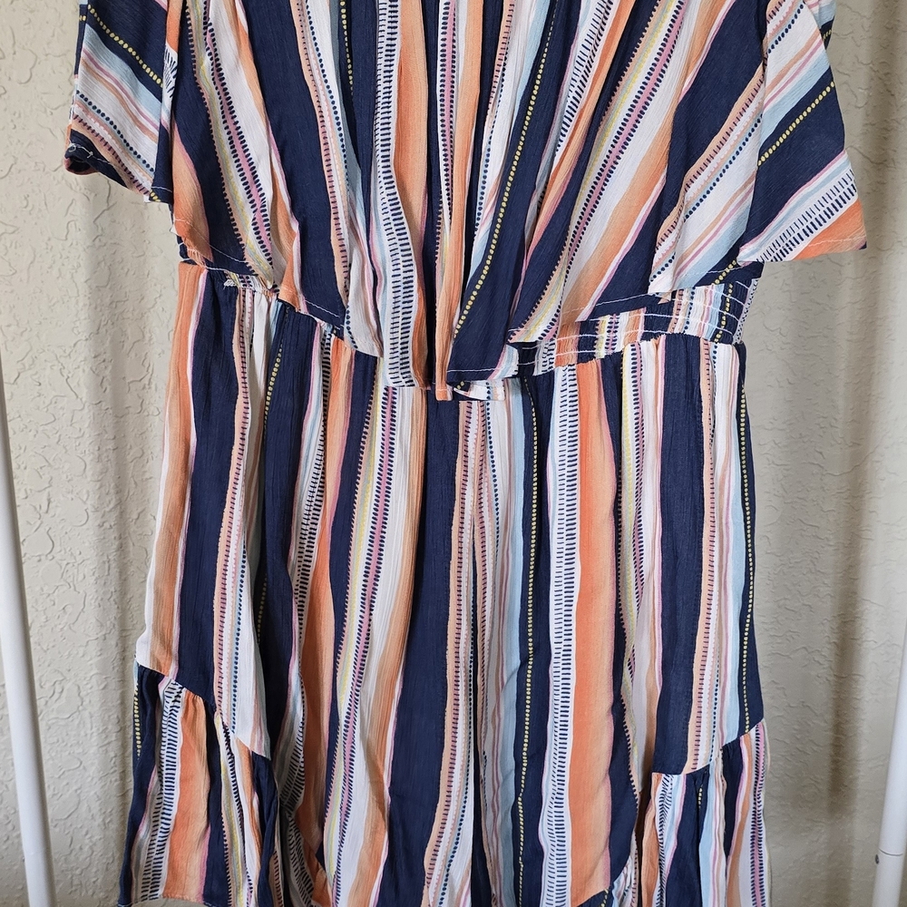 Striped Multicolor Dress